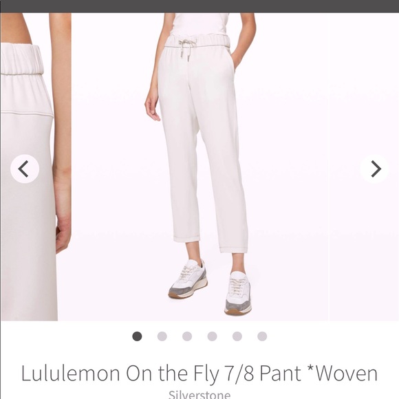 lululemon athletica Pants - Lululemon On the Fly 7/8 pants